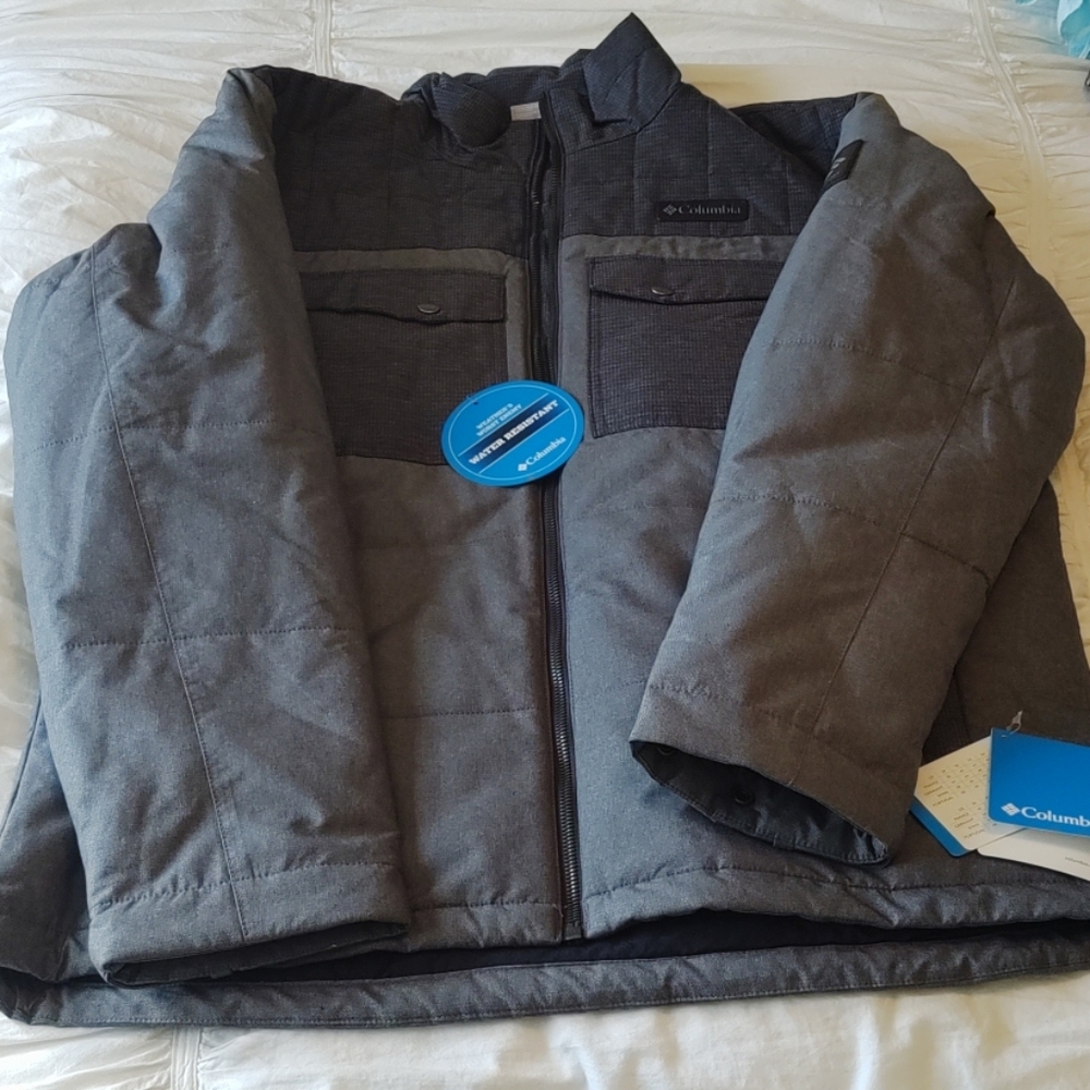 Columbia Blue Grass Ridge men's coat, NWT!